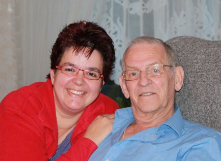 Laatste foto samen met mn vader op 18 november 2012.